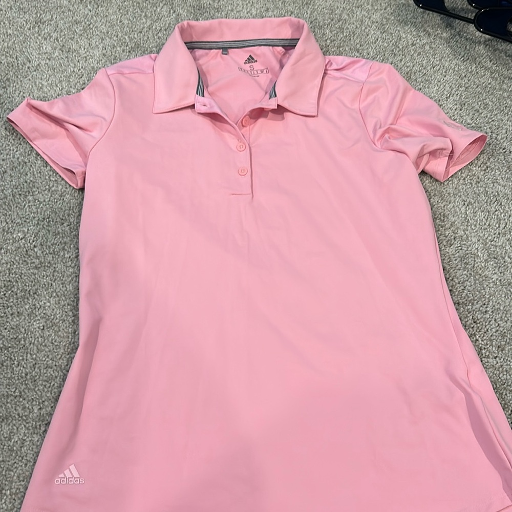 Adidas Pink Polo